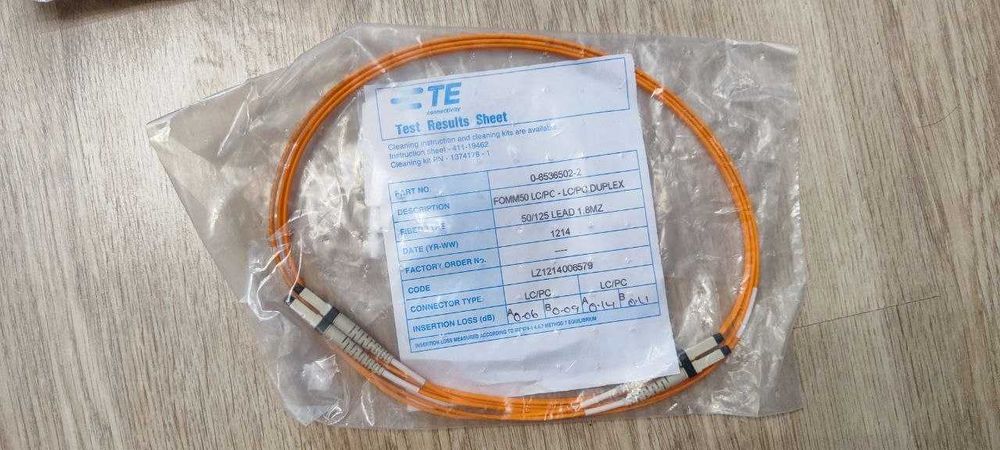Оптический патч-корд TE | Tyco | AMP LC/PC - LC/PC Duplex OM2 50/125µm