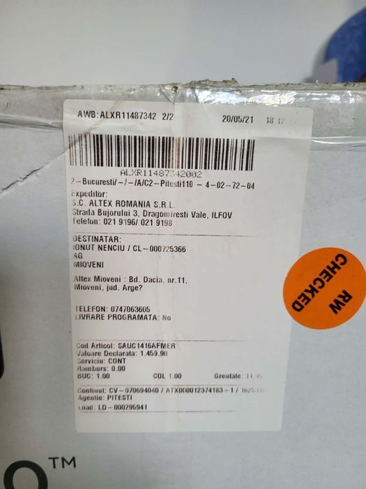 Scaun Auto JOIE SPIN 360 MERLOT C1416AFMER, ISOFIX , 0-18 kg , Rosu