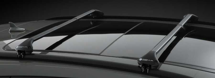 Напречни греди MODULA OVAL BAR за интегрирани покривни релси. Багажник