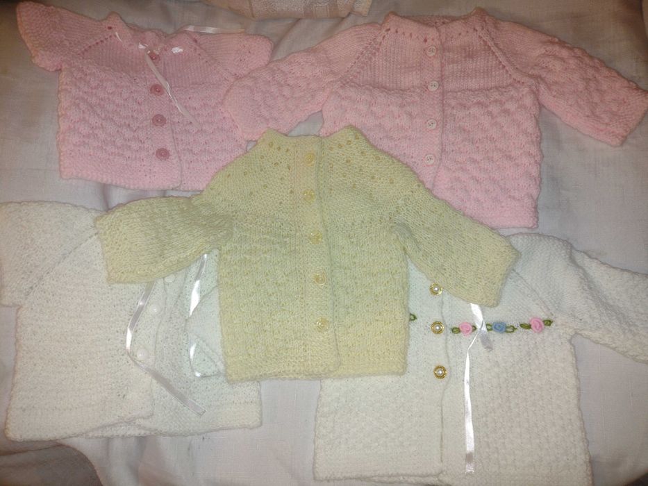 Лот 5 броя плетени блузи + одеало