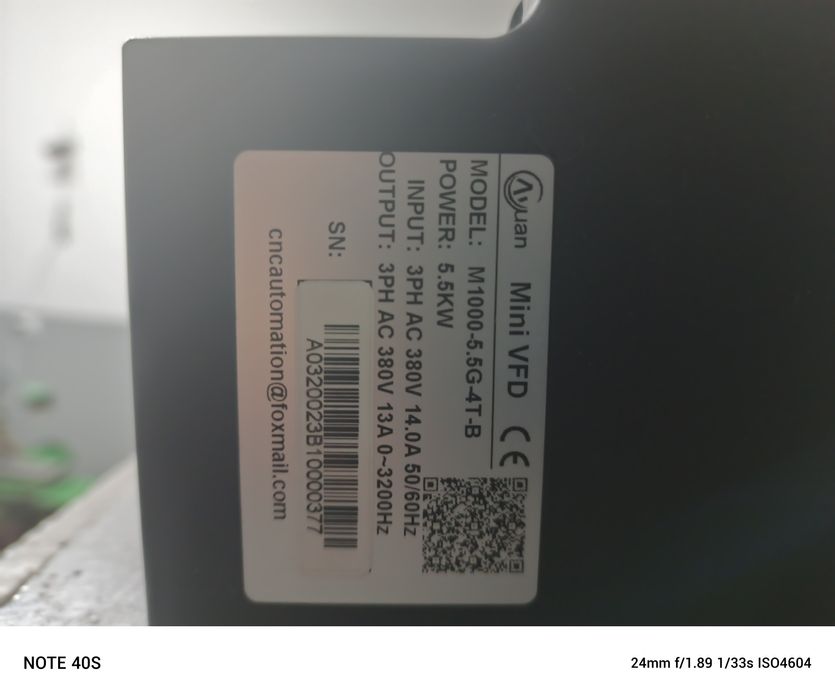 Частотник 5.5 Кв 380V Таза