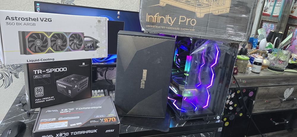 Топовый компьютер 9800x3d