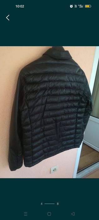 Geacă nouă Massimo Dutti L piele naturala bărbați