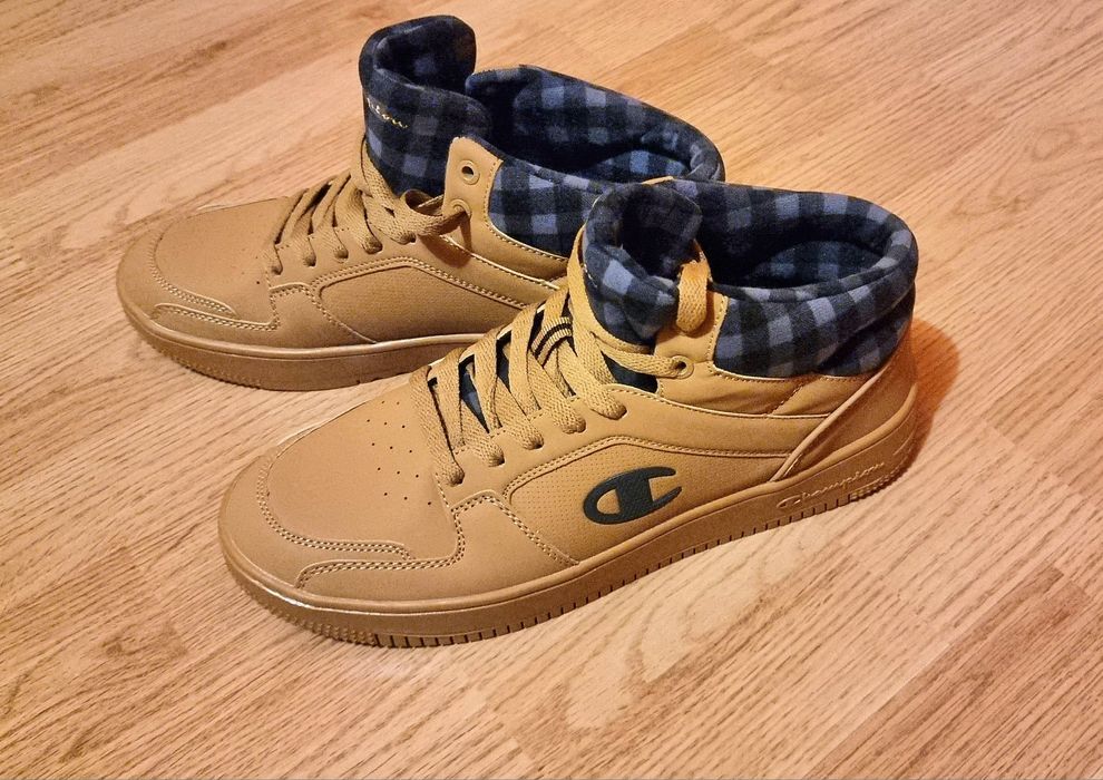 Ghete adidasi baschet sport Champion Bej Maro Camel marimea 44
