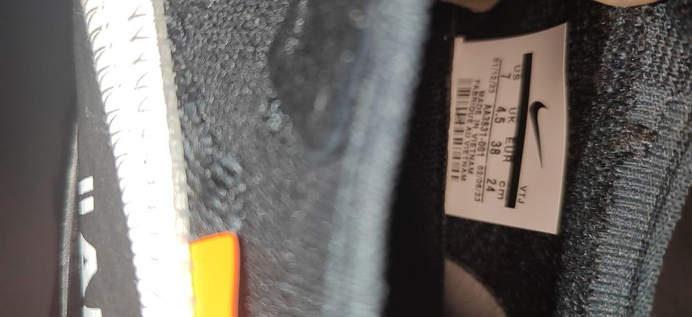 Nike Air Vapormax Off-White, номер 38