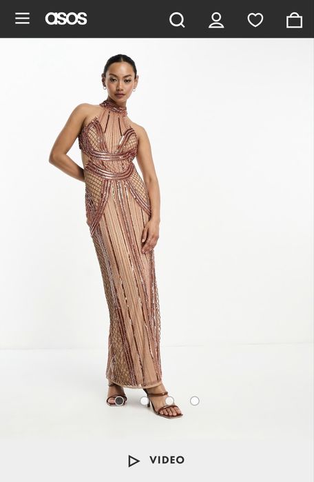 Rochie Midi Ted Baker tropical / Asos