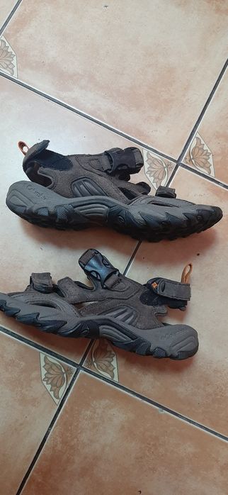 Sandale drumetie columbia piele marime 40 25 cm