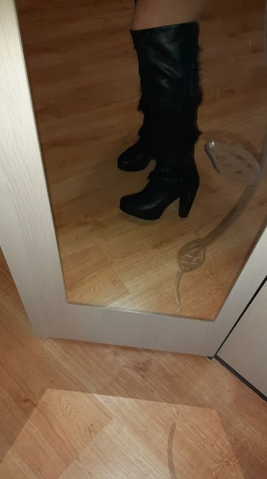 Новые ботфорты недорого!