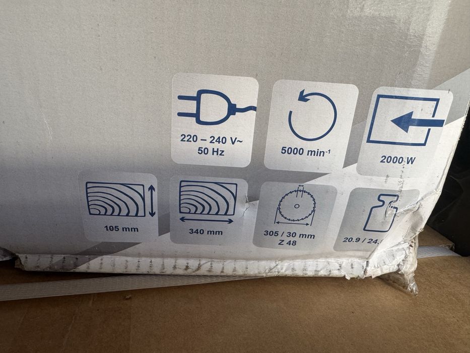 Circular  culisant panza 305mm 2000w