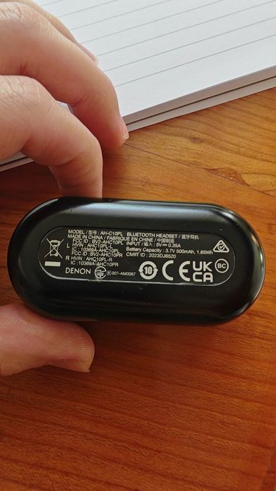 SCHIMB Casti Denon Perl TWS Bluetooth perfect functionale impecabile