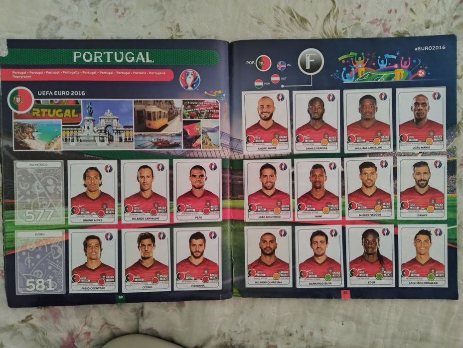 Euro 2016 - album Panini