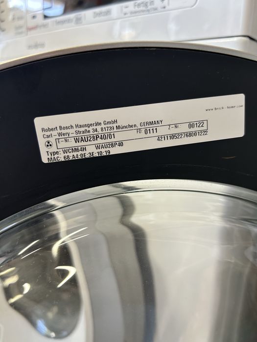 Пералня Bosch Serie 6 A+++ 9кг i-DOS
