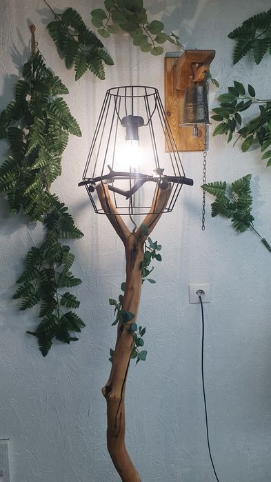 Veioza de podea handmade