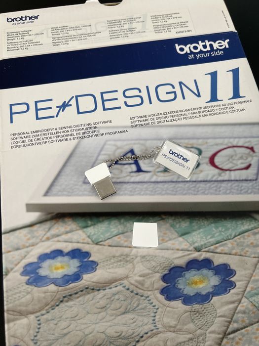 Software broderie PE Design 11 sau Drawings Pro 11