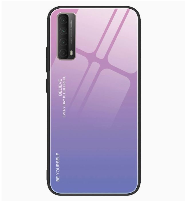 Husa Gradient din sticla pt. Huawei Mate 40 Pro, P Smart 2021