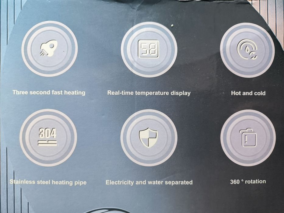 НОВ | Ел. смесител | 3300 W нагревател