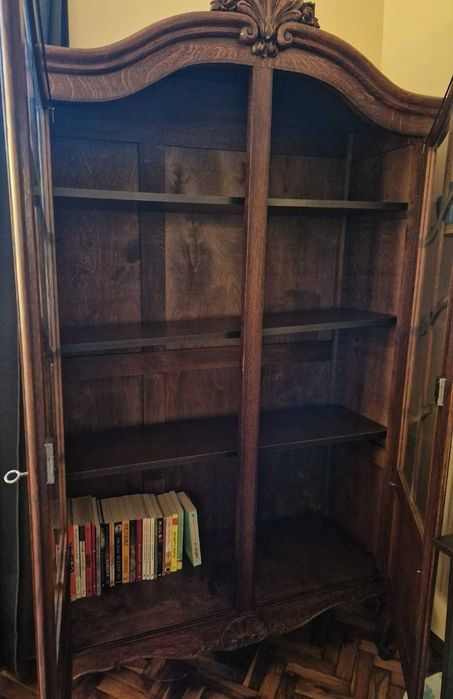 Библиотека / витрина – стил Луи XV, внос от Белгия