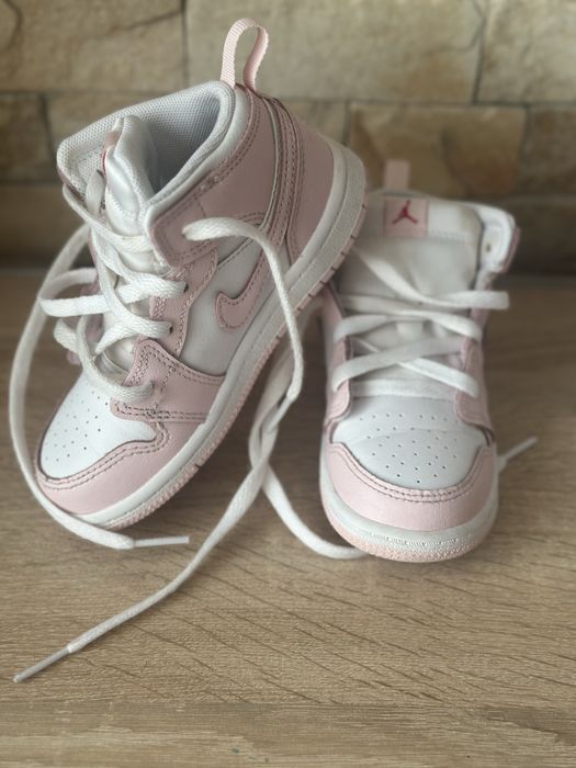 AIR JORDAN Air 1 Mid Детски Маратонки Розови