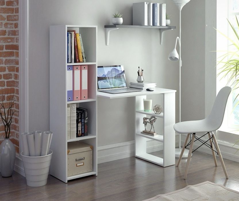 Рабочий стол 115х50x75 см, белый