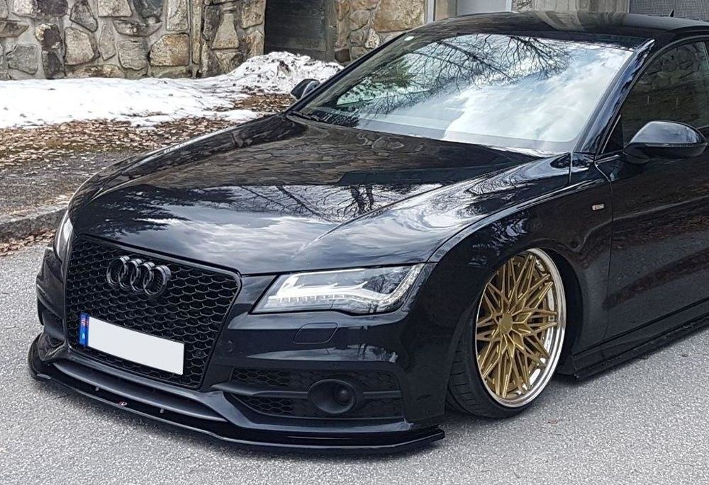Спойлер за предна броня Maxton design за Audi A7 C7 S-line (2010-2014)
