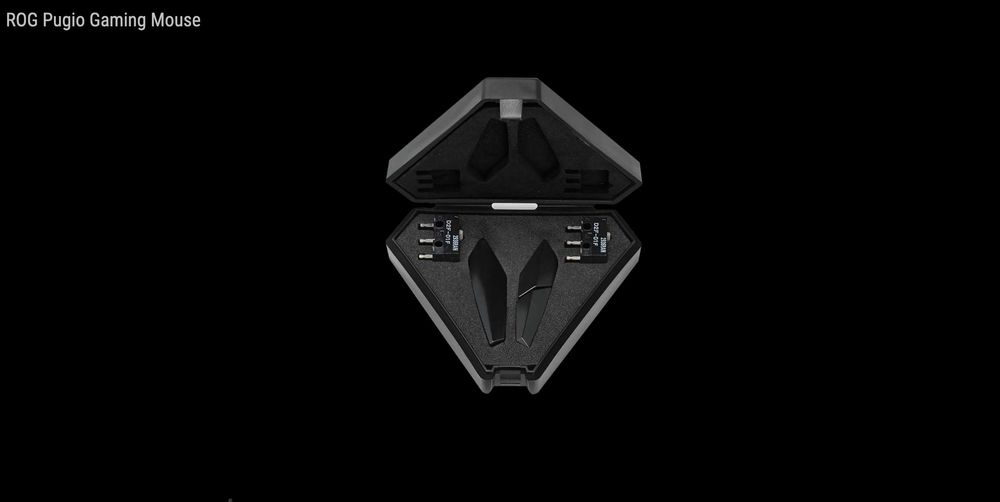 Клавиатура и мишка ROG Strix Scope RX + Rog Pugio