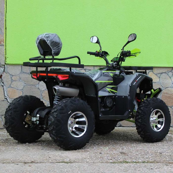 Бензиново АТВ MaxMotors RockHunter GREEN 250cc автоматик, лебедка