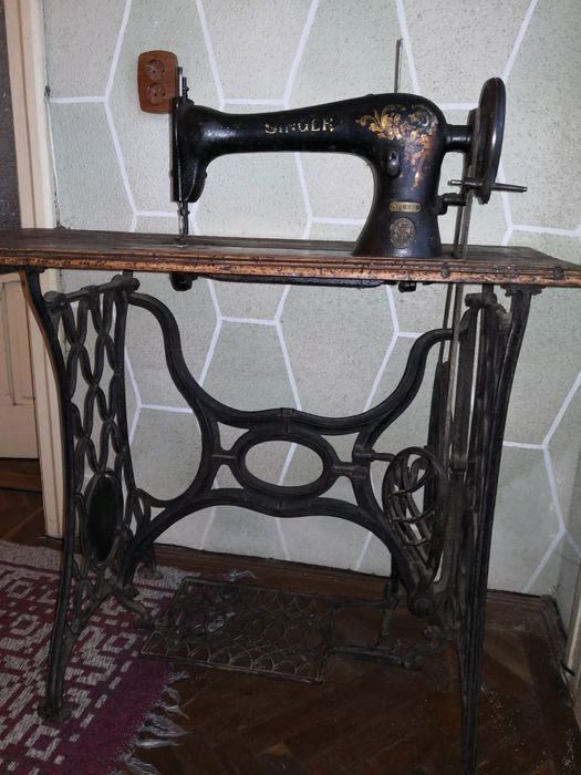 Mașina de cusut SINGER 16K33, clasică, veche(~1915