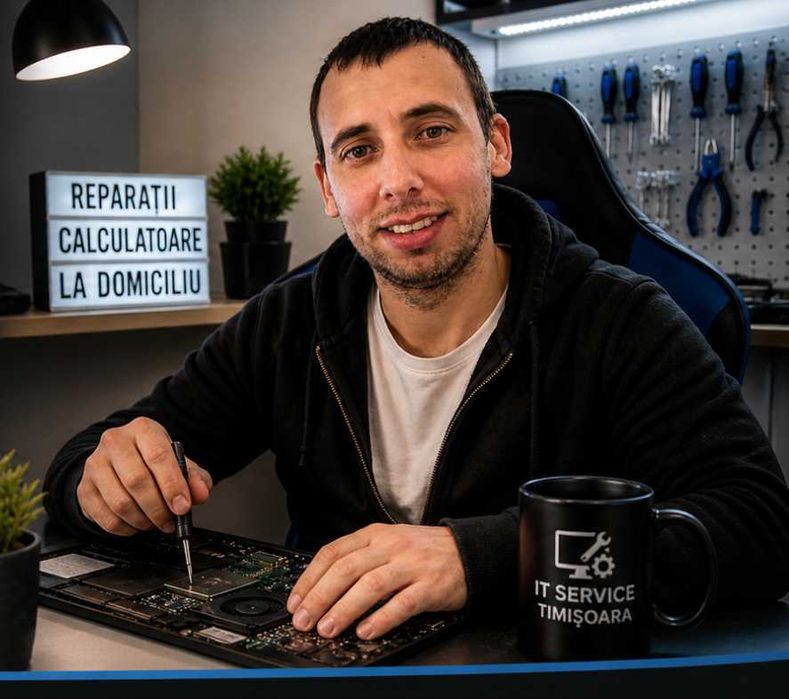 Reparații calculatoare la domiciliu Timișoara