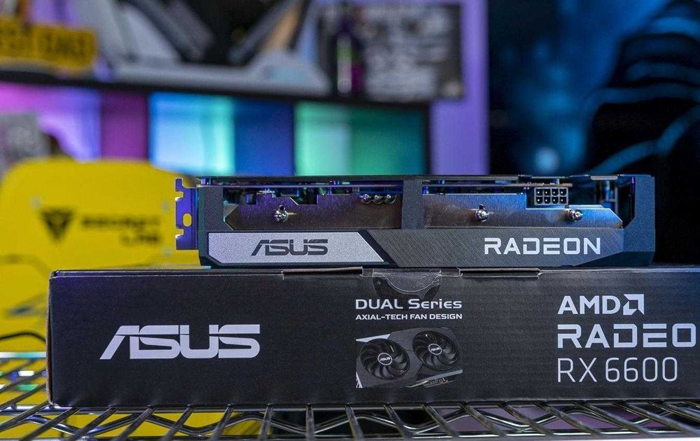 Нова видеокарта ASUS Dual RX 6600 OC Gaming
