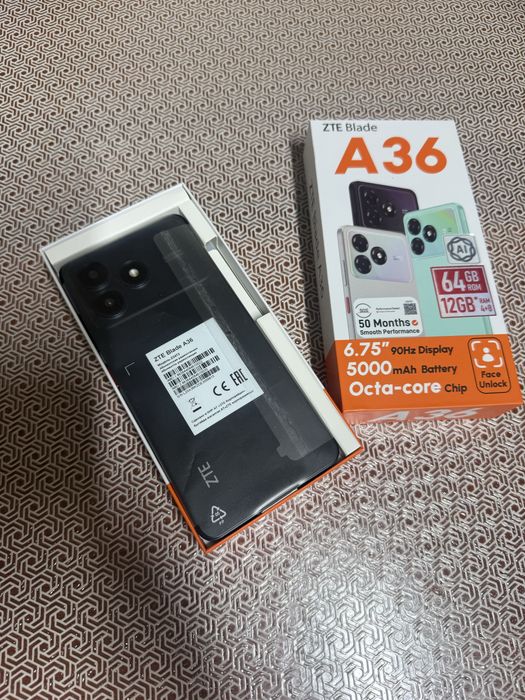 ZTE Blade A36 12GB RAM,