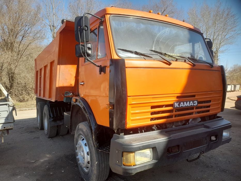 Камаз оранжевый