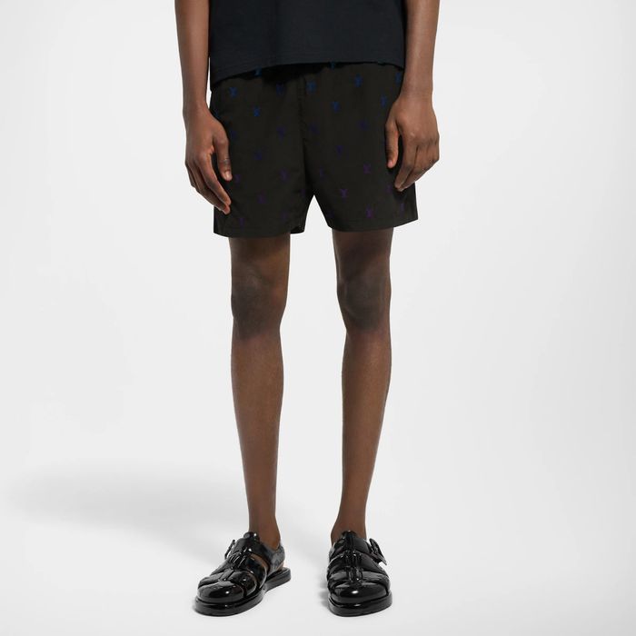 Мъжки плувни шорти Louis Vuitton LV Blason Embroidered Swim shorts