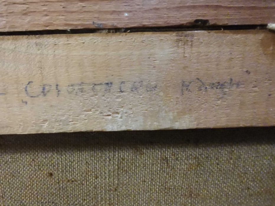 авторска маслена картина-созополски къщи