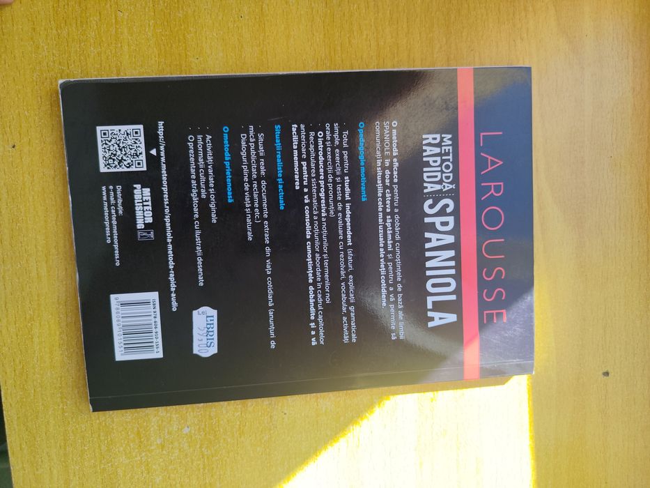 Carte pentru învățarea limbii spaniole