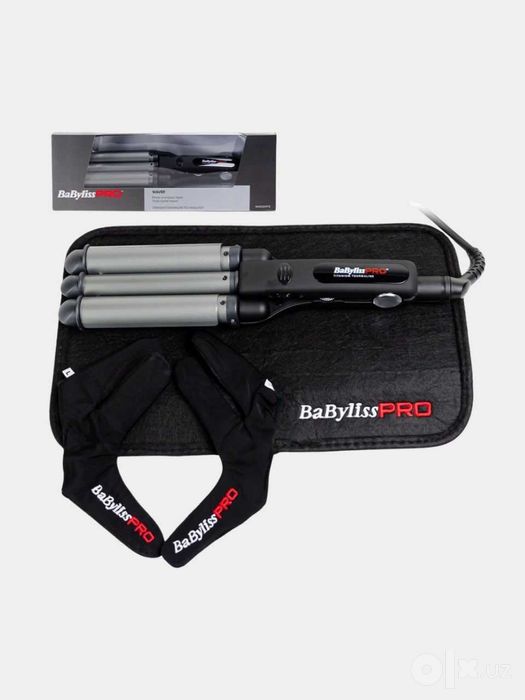 Тройная плойка BaByliss Pro Tourmaline Triple Waver BAB2269TTE//