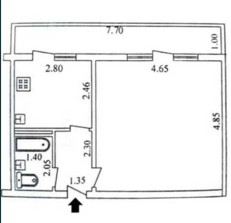 Аренда  1 хонал  Авиасозлар Кадешва бозор ёнида ва Метро станция Тузел