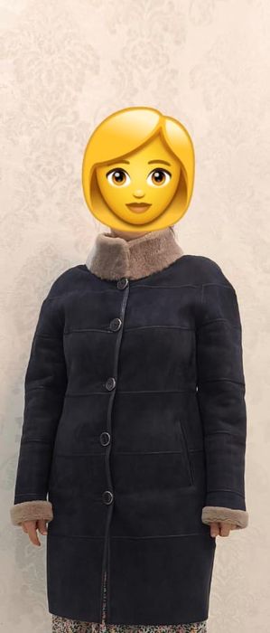 Дубленка натуральная теплая легкая