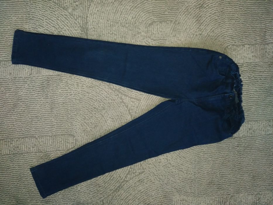 Дънки+блуза +елек 146 см.