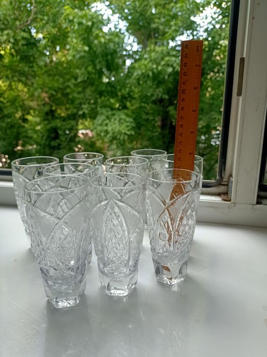 Продам хрустальные фужеры
