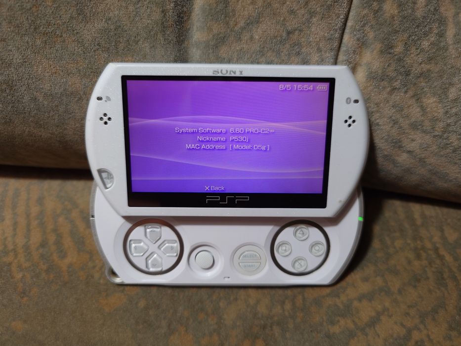 Consola Sony PSP GO White + adaptor usb C