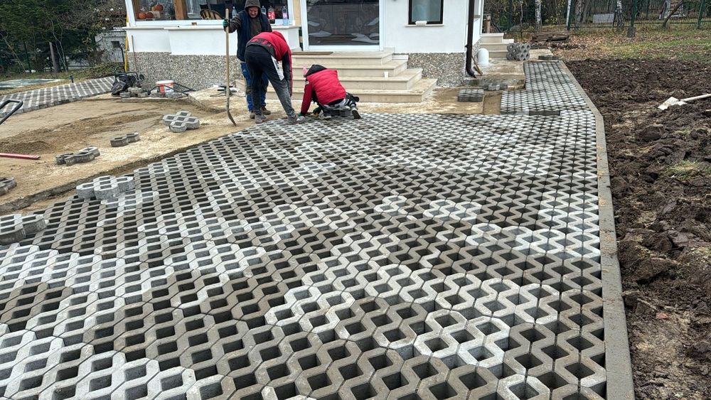 Montaj pavaj,dale,borduri,rigole