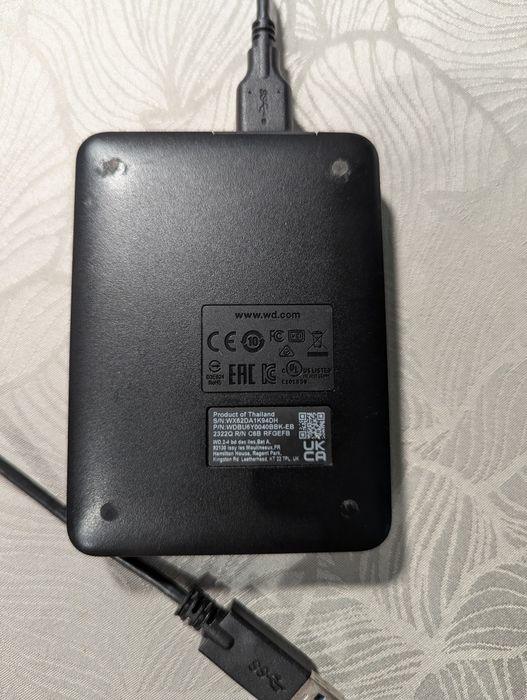Hard Disc Drive (HDD) : WD ELEMENTS 4TB, TRANSCEND 2TB