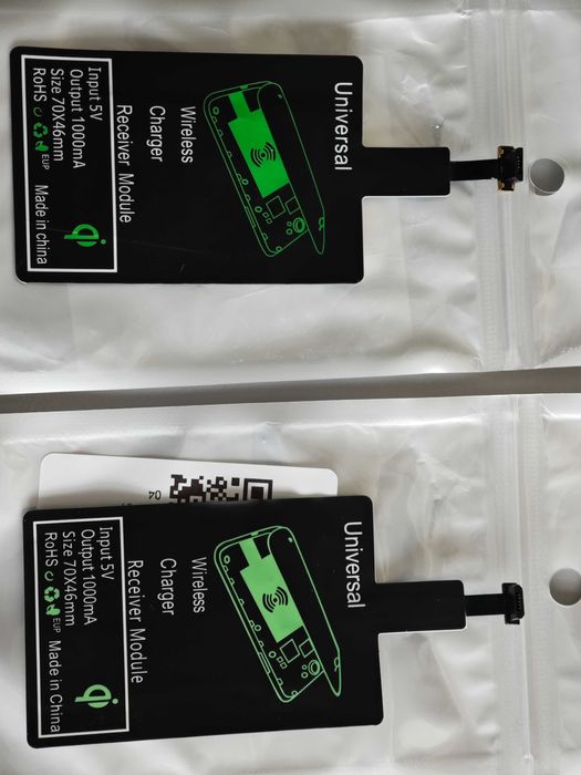 Micro USB wireless charging - адаптор за безжично зареждане на GSM