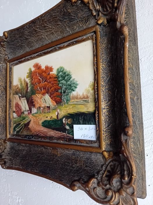 Ulei pe pânză vechi