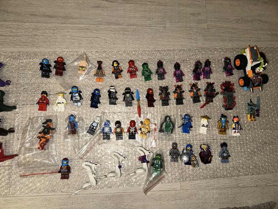 Лего ниндзяго минифигурки
