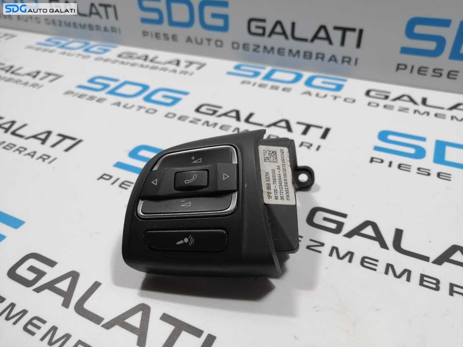 Buton Comanda Comenzi Stanga de pe Volan Seat Leon 1P 2006 - 2013 Cod 1P0959537H