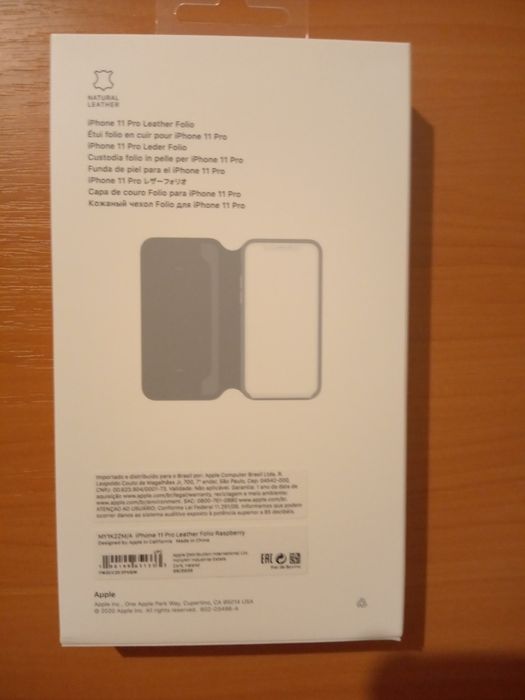 Husa piele Apple iPhone 11 pro(roz) și pro max(albastru) sigilate