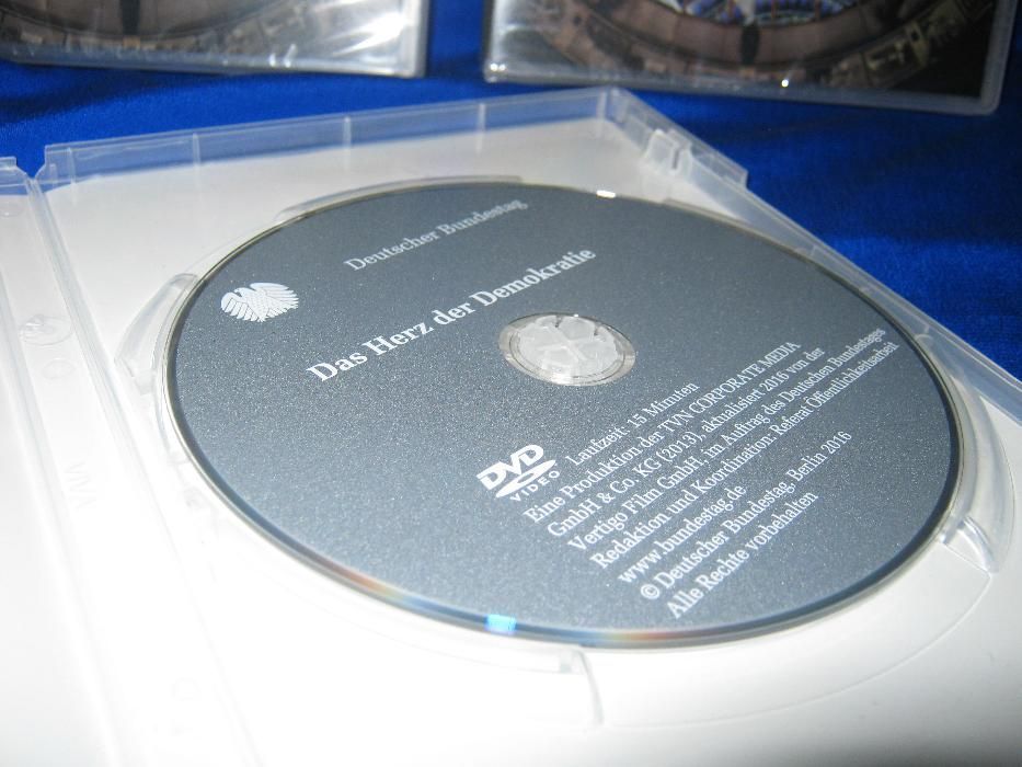 5 DVD. Deutscher Bundestag. Информационно-развлекательные фильмы