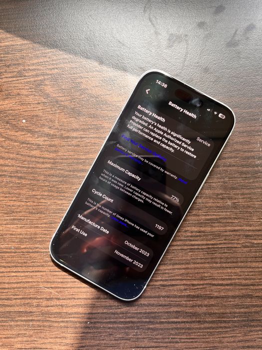 iPhone 15, 128GB, Fara iCloud, Liber