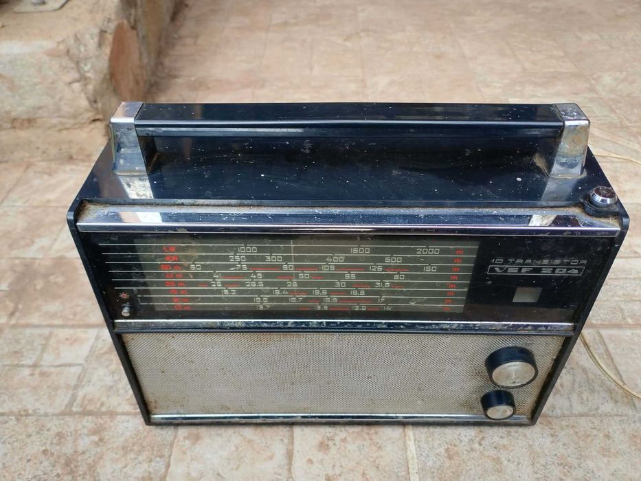 Радио касетофон Vef 260-2 и Vef 204